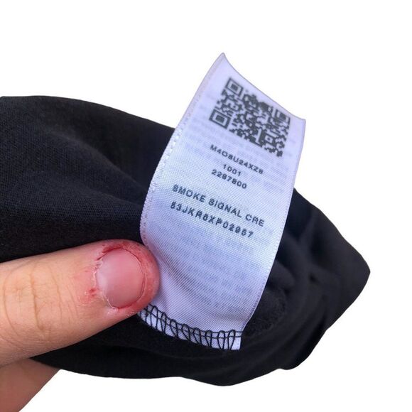 True Religion Shirt Small Smoke Signal Big Logo Gray - Picture 11 of 11